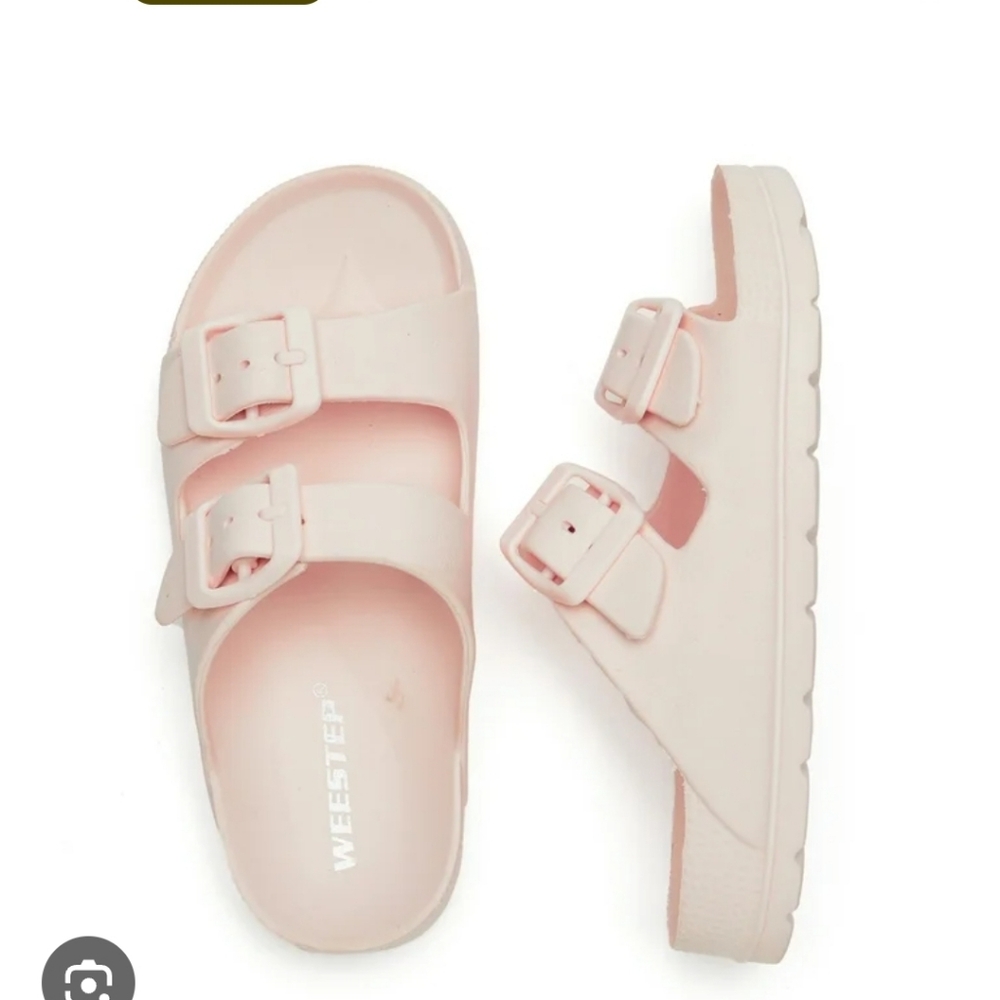 Kids White Sandals